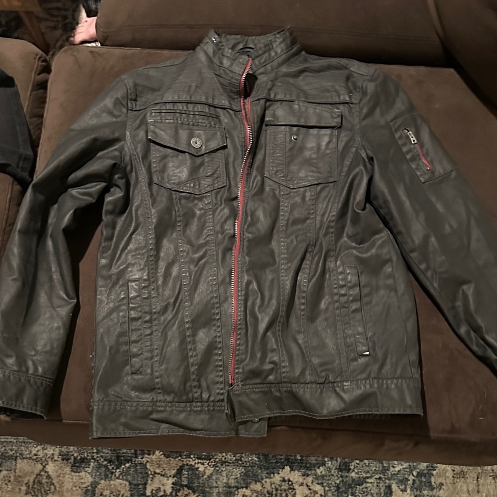Dockers Olive Green Military Jacket